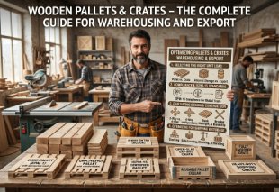 Wooden Pallets and Crates Complete Guide for Warehousing and Export